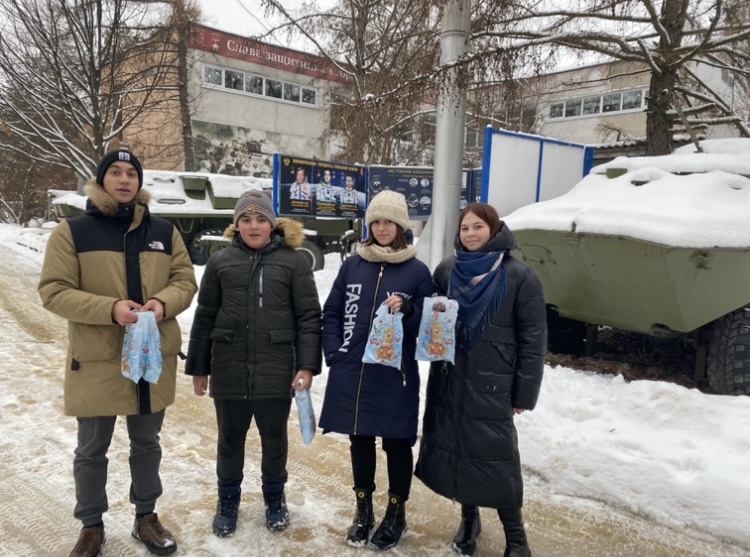 Занятия в Центре патриотического воспитания..